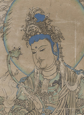 古壁画原作复制品榆林窟
