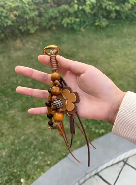 包包挂件高级感轻奢小众超好看高级车挂种子串菩提子手工diy制作