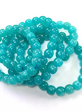 安伯曼经典款全珠天河石老形珠手串10mm左右