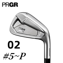 Japan Imports PRGR Golf Iron Pole Group 02 Series Forgde High Fault Tolerant Forged Iron Sleeve Rod Beginner
