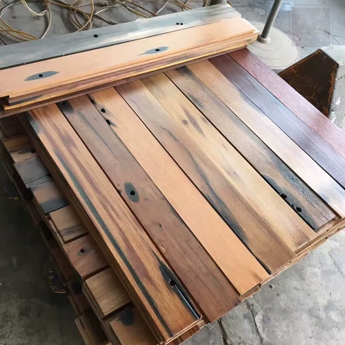 Старая лодка деревянная доска материал мозаика фоновая стена сплошная леса