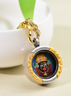 藏式吊坠绳橄榄核珠链万能项链绳可挂唐卡扎基拉姆新中式文玩