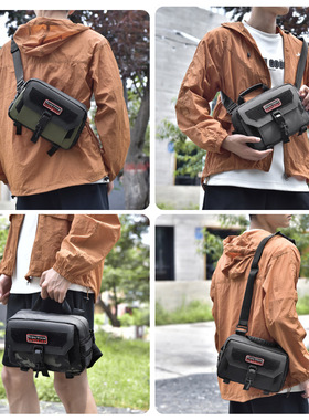 男士防水商务通勤斜挎包