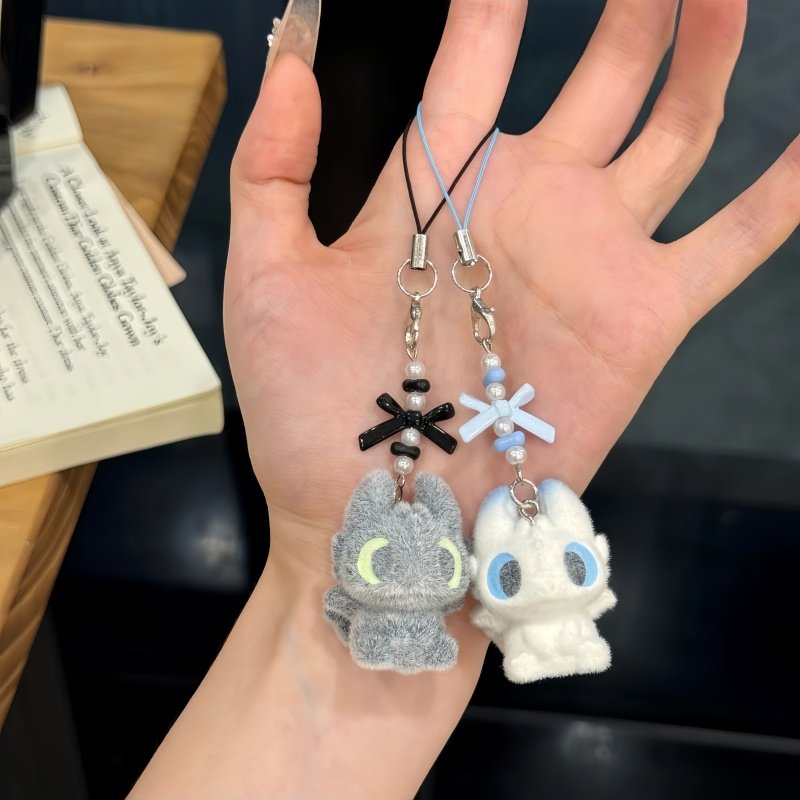 驯龙高手无牙仔光煞挂件情侣可爱公仔钥匙扣学生背包链礼物品,淘宝优惠券,粉丝福利购,淘宝优惠卷