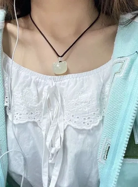 Kitty猫项链吊坠保平安可调节