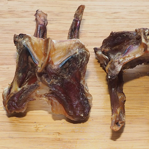 香烘鸭锁骨 无添加狗零食 阿拉斯加宠物磨牙骨头 - 图2