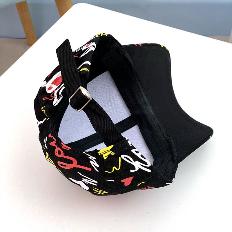 儿童帽子韩版春季时尚男童潮街涂鸦棒球帽夏天女童百搭休闲鸭舌帽,淘宝优惠券,粉丝福利购,淘宝优惠卷