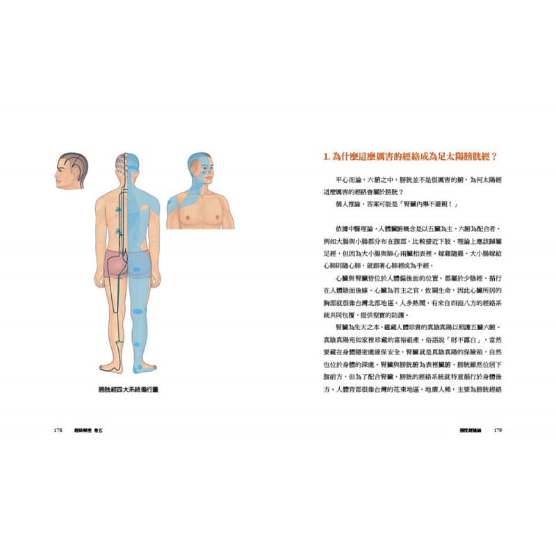 现货 沈邑颖经络解密 卷五双太阳健美组合 人体背景雄厚的护卫官 小肠经+膀胱经大块文化 原版进口书 医疗保健 - 图3