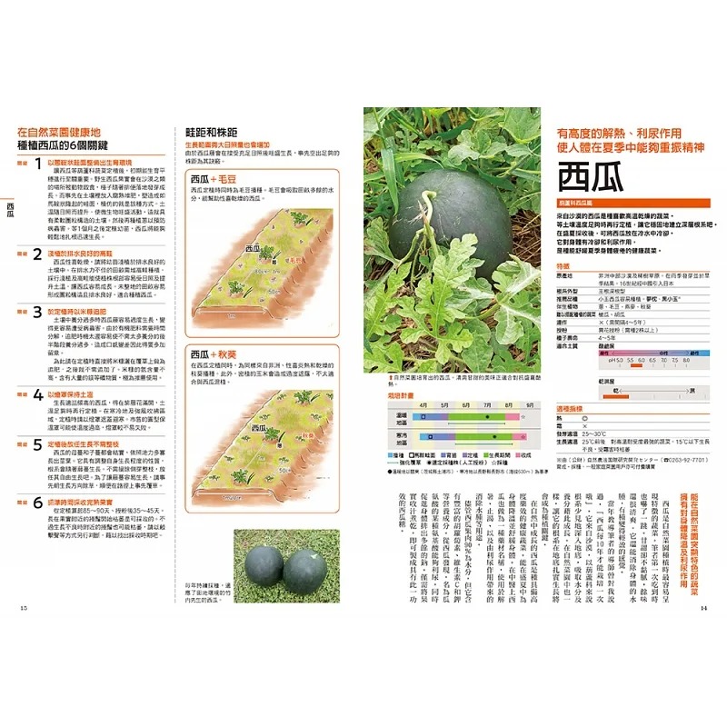 预售 新田穗高 零基础！自然无农药四季菜园：种菜初学者的*一本务农宝典附12 个月务农工作行事历 瑞升 生活风格 - 图1