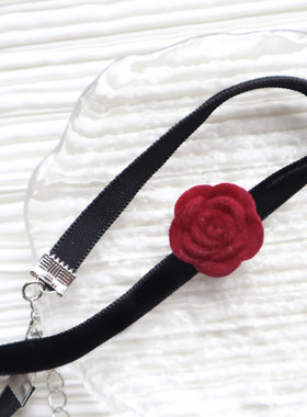 复古夜店风氛围感锁骨链颈链小众设计感高级项链2024新款爆款配饰