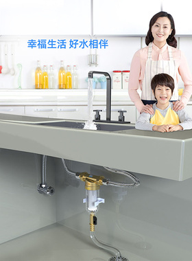 安之星前置过滤器家用全屋反冲洗净水器自来水自动清洗滤水器全铜