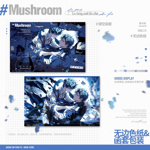 特典版 小蘑菇 全2册 一十四洲著 返场盛世全新加赠小说 青春文学小说 双男主 - 图2