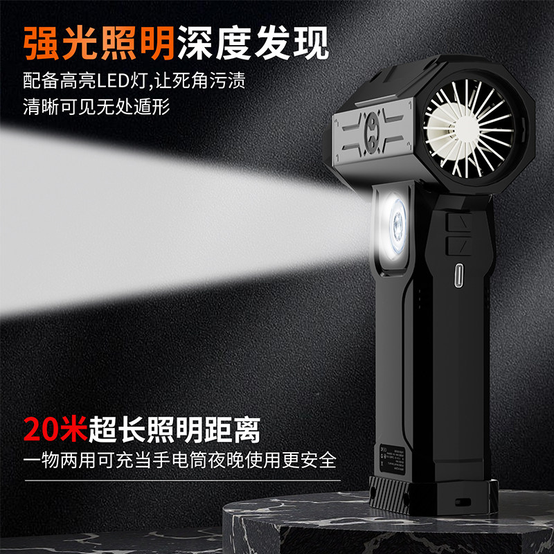 暴力风扇涵道涡轮高压暴风除尘水鼓风机吹雪大功率无刷超强吹风机,淘宝优惠券,粉丝福利购,淘宝优惠卷