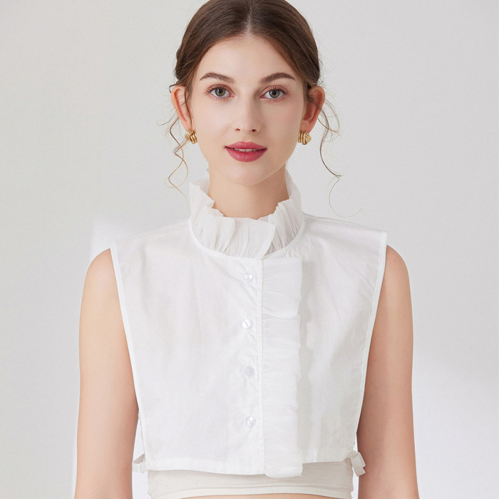 荷叶领假领子百搭女假领花边立领假衬衣领假衣领假高领假衬衫领,淘宝优惠券,粉丝福利购,淘宝优惠卷