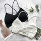 Tube top underwear, anti-exposure, gather-up chest-style beautiful back camisole for women with cross straps for summer students