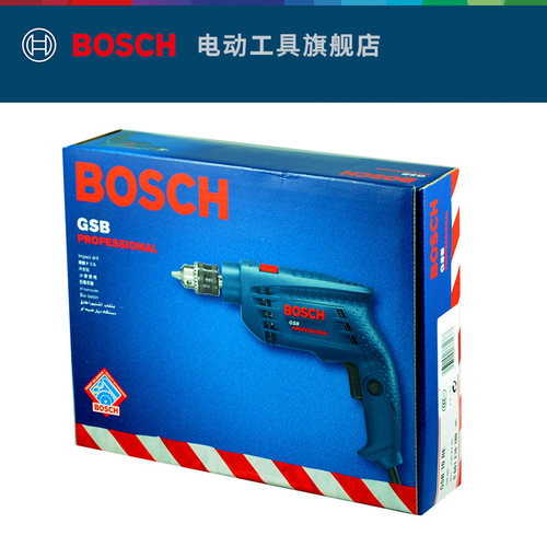 博世冲击钻手电钻正反转调速电钻电动工具GSB 10 RE set - 图3