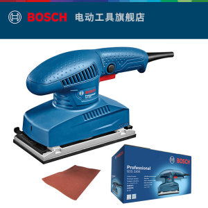 博世专业平板磨砂机墙面腻子打磨砂光机木材打磨抛光机 GSS 2300