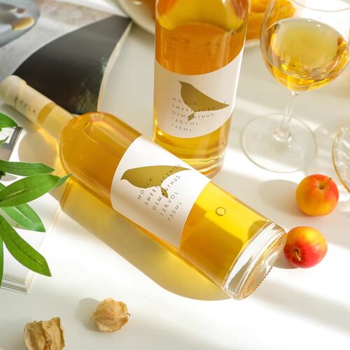 MOULA慕拉桂花冰酒冰葡萄酒12度雷司令甜白甜型红酒微醺玫瑰冰白 - 图1