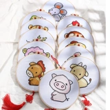 Двенадцать Zodiac Cross Stitch 2025 Новый стиль.