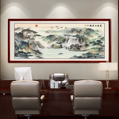 Mona Lisa Cross Emelcodery Протекающая вода 2021 Новая линия вышитая ландшафтная картина гостиной