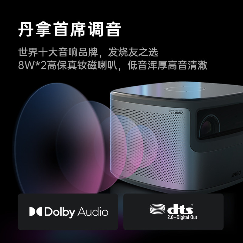 【旗舰爆款】坚果j10家用高清投影仪 jmgo坚果投影机