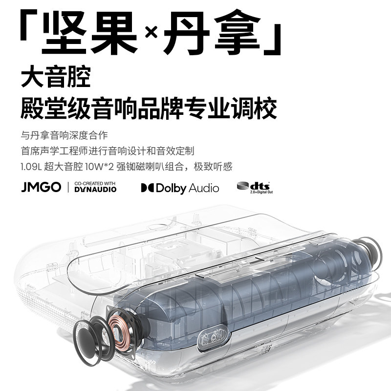 【徕卡联合研发】坚果o1pro投影仪 jmgo坚果投影机