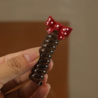 1 [красный бант в горошек]