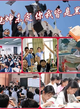 金榜题名红绳手链男女高考中考励志手绳学生考试红色编织绳礼物