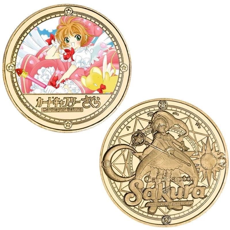 百变小樱纪念币 魔卡少女樱手办纪念硬币金属币 收藏礼物动漫周边 - 图1