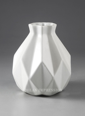 轻奢风陶瓷售楼处家具展厅花器