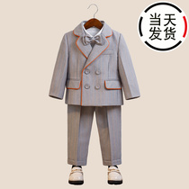 2023 new boy gown suit suit children boy boysboys boysboys boys wrewns Western-style clothes host to act out