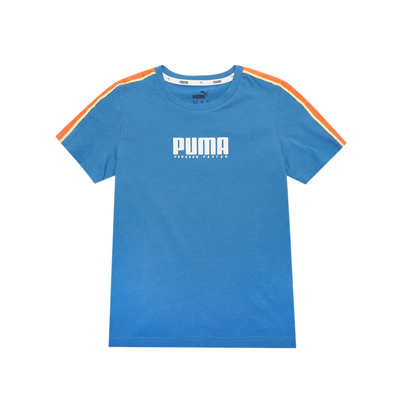puma 2022新款儿童夏装休闲男童t恤 puma童装T恤