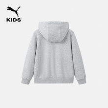 PUMA彪马童装新款儿童针织外套休闲运动蓄热升温