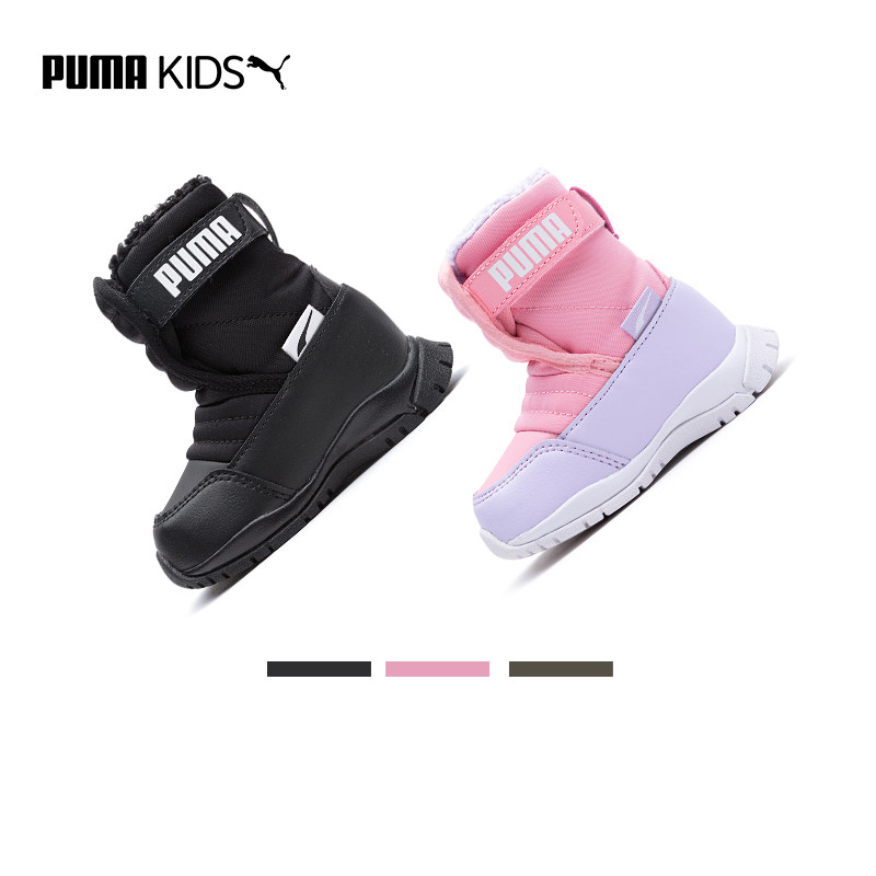 puma官方儿童19-27码男女童雪地靴 puma童装雪地靴
