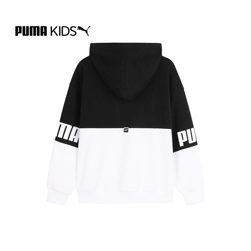 puma官方儿童春装新款男童连帽卫衣 puma童装卫衣/绒衫