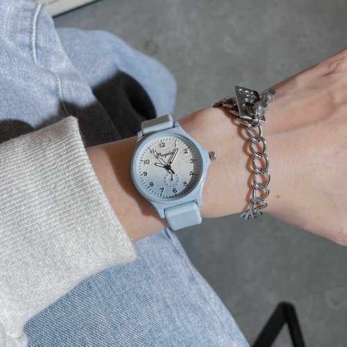 上课看时间学生考试手表女孩ins风高颜值初高中生森系小清新显白 - 图1