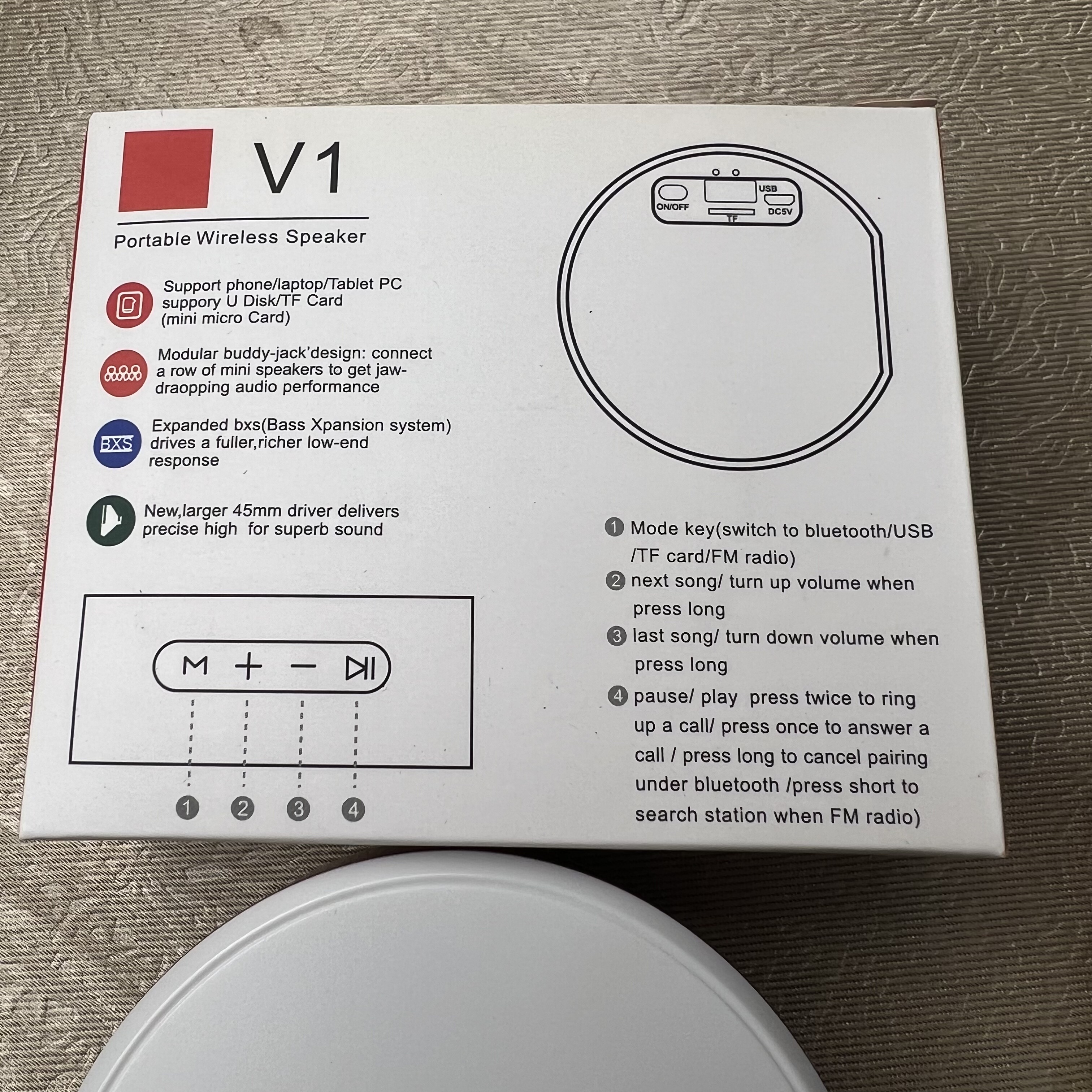 清仓特价蓝牙音响小钢炮款 蓝牙U盘功能FM收音机TF卡手机支架,淘宝优惠券,粉丝福利购,淘宝优惠卷