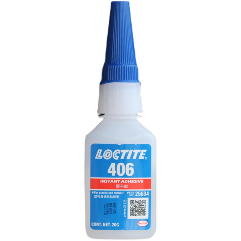 正品乐泰406胶水 Loctite406瞬干胶 强力瞬间胶 金属塑料橡胶粘接 - 图3