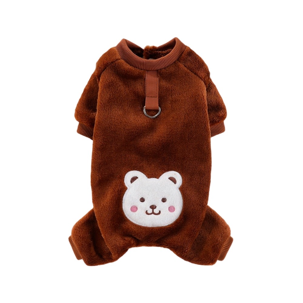 宠物保暖加厚法兰绒四腿秋冬幼犬狗猫咪泰迪可牵引无帽衣服用品服,淘宝优惠券,粉丝福利购,淘宝优惠卷