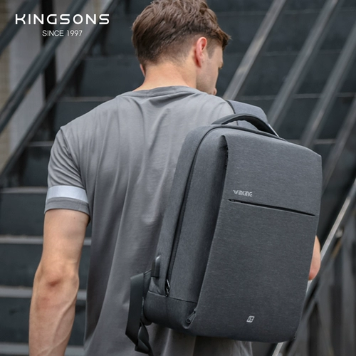 Минималистичный модный рюкзак для путешествий, универсальный ноутбук, бизнес-версия, 15.6 дюймов