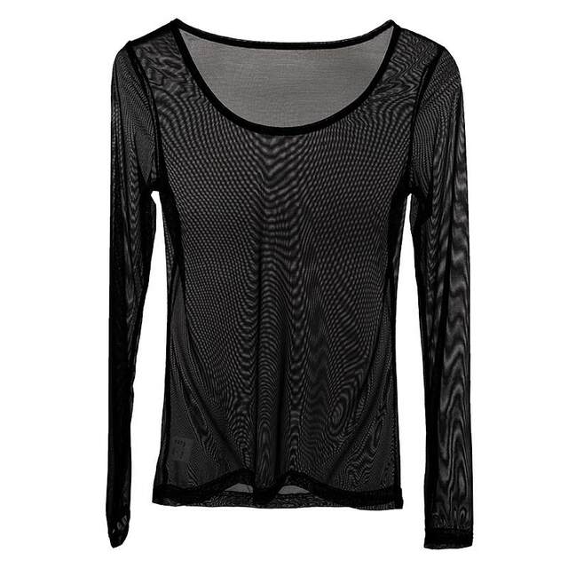 Commuting ຂະຫນາດໃຫຍ່ neckline ຕາຫນ່າງ neckline ຂະຫນາດໃຫຍ່ gauze tie