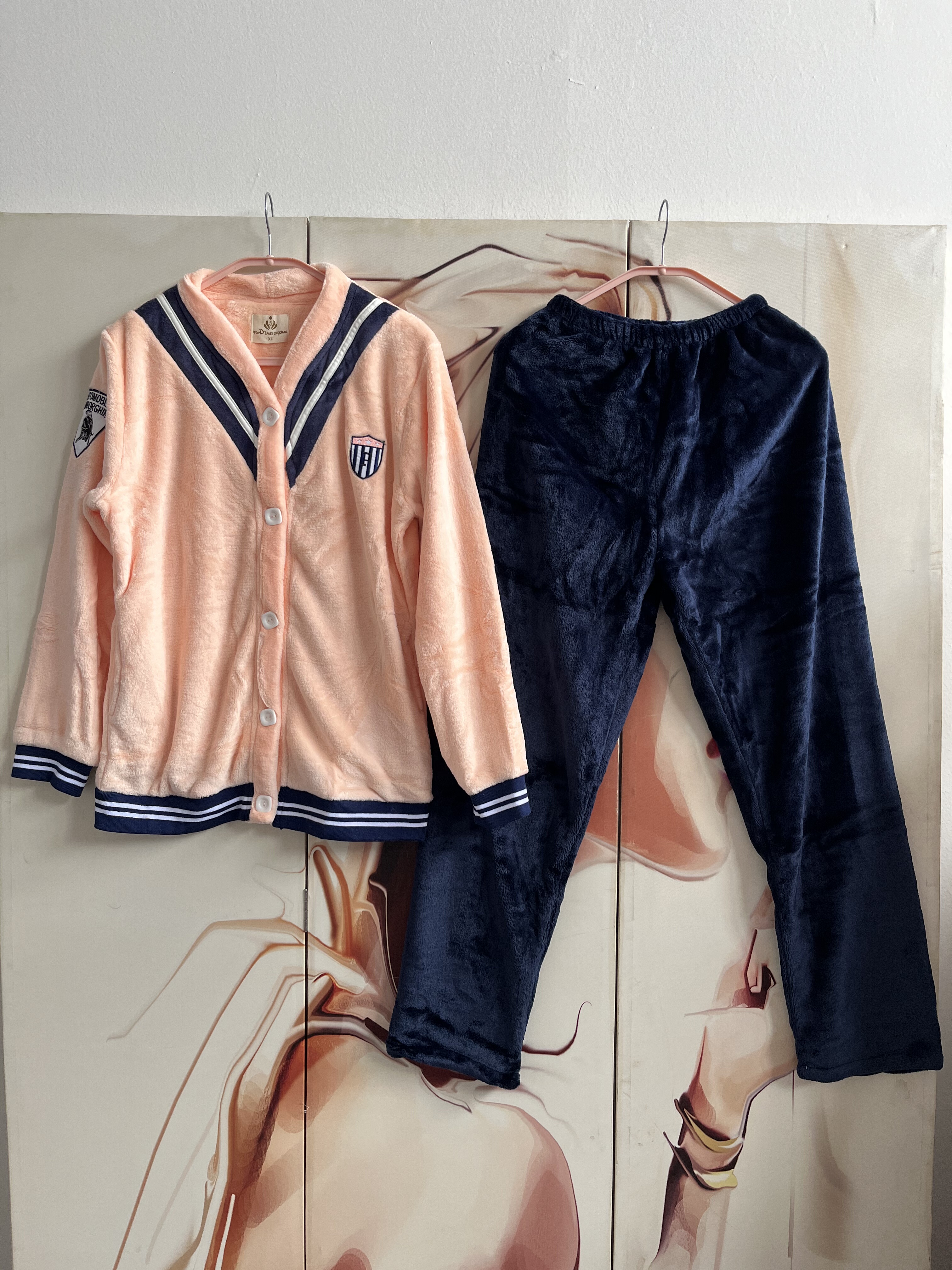 冬季珊瑚绒睡衣女士加卡通绒加厚保暖秋冬款长袖法兰绒家居服套,淘宝优惠券,粉丝福利购,淘宝优惠卷