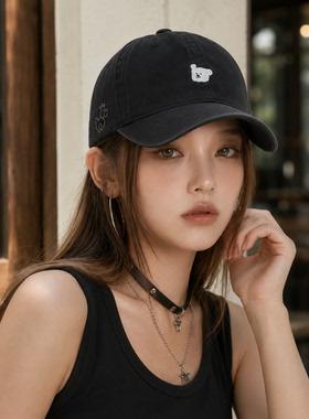 哈吉斯船长刺绣防晒棒球帽男女款