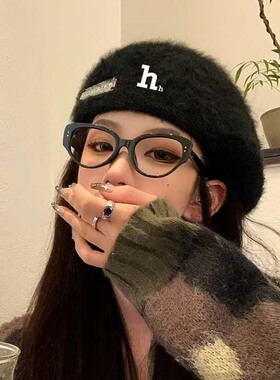 哈吉斯船长女士秋冬显脸小贝雷帽