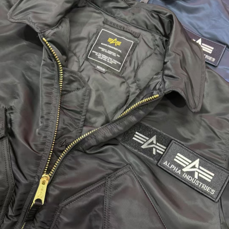 纯原！阿尔法 CW-45P飞行夹克MA1男款冬军迷棉衣加厚翻领飞行员,淘宝优惠券,粉丝福利购,淘宝优惠卷