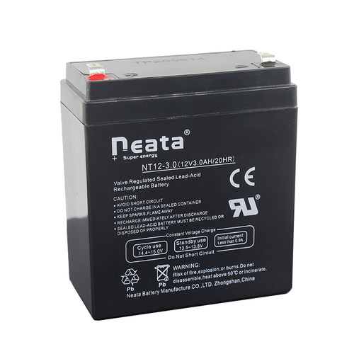 万利达9083Neata能特贝德特美思斯音响箱电瓶蓄电池(12V3AH/6FM3) - 图2