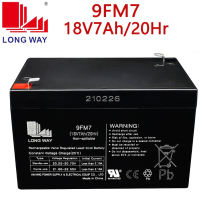 9FM7 VANLIDA Longway Mobile tie bar acoustic battery 18V7Ah 20HR storage battery M 90219023