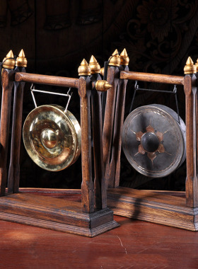 泰吉利铜锣东南亚风电视柜工艺品