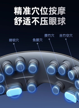奥克斯蒸汽雾化眼部按摩仪热敷舒缓疲劳干涩护眼仪送男女朋友礼物