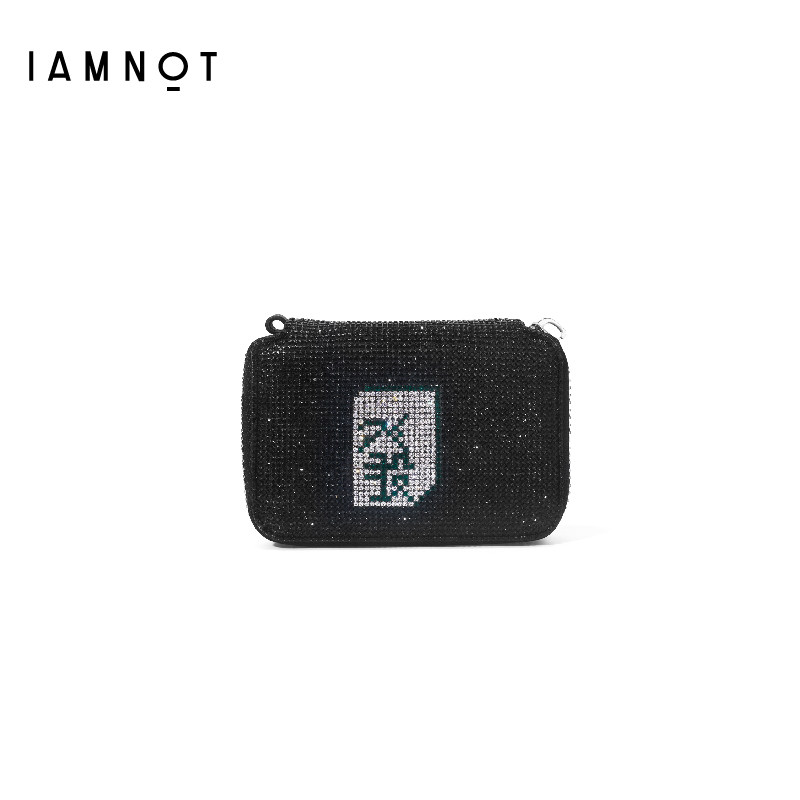 凯特周丨iamnot牛皮迷你斜挎包 凯特周女士包袋